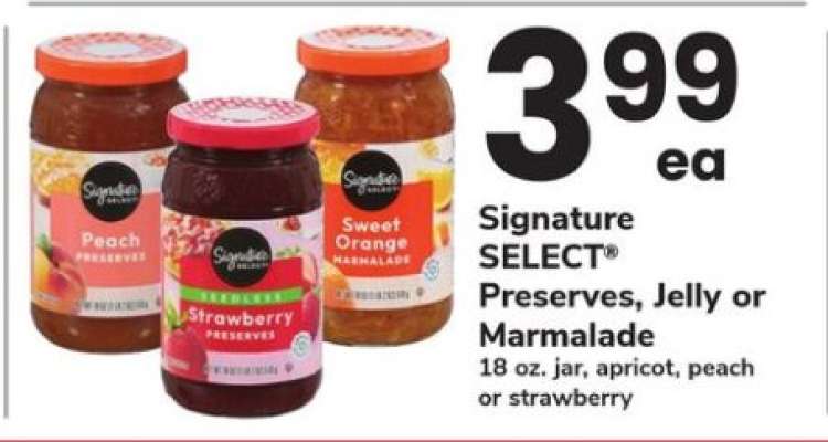 Signature SELECT Preserves, Jelly or Marmalade