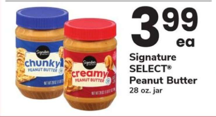 Signature Select Peanut Butter