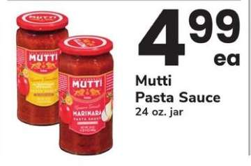 Mutti Pasta Sauce