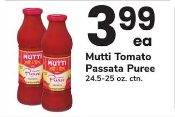 Mutti Tomato Passata Puree