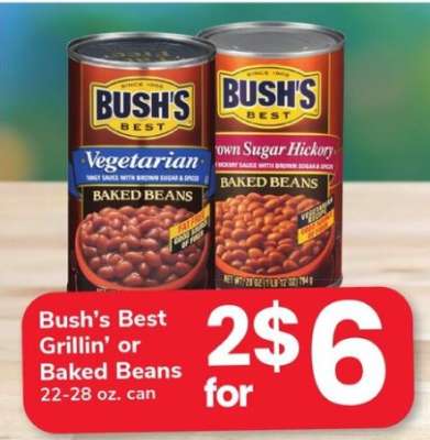 Bush's Best Grillin' or Baked Beans