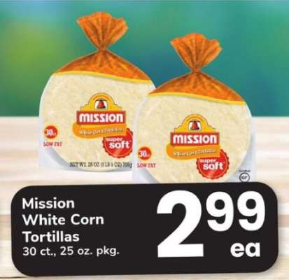 Mission White Corn Tortillas