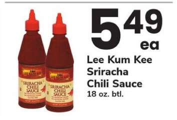 Lee Kum Kee Sriracha Chili Sauce