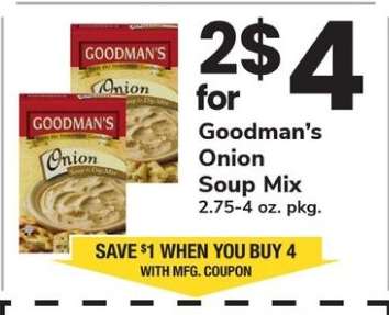 Goodman's Onion Soup Mix