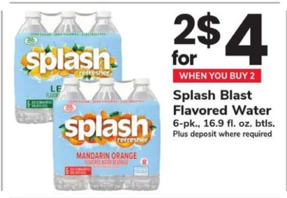 Splash Blast Flavored Water
