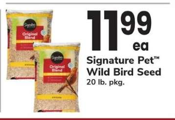Signature Pet Wild Bird Seed