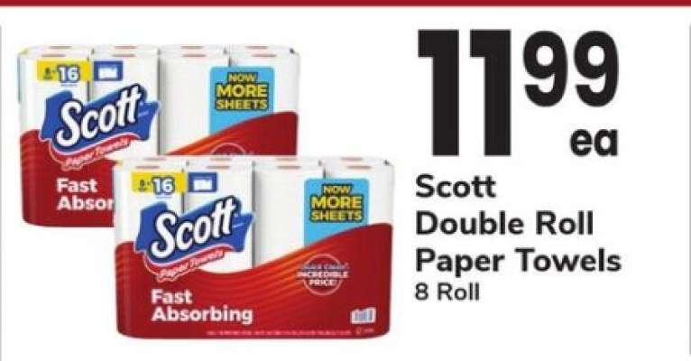Scott Double Roll Paper Towels