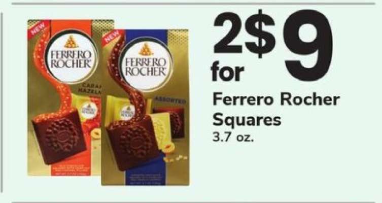 Ferrero Rocher Squares