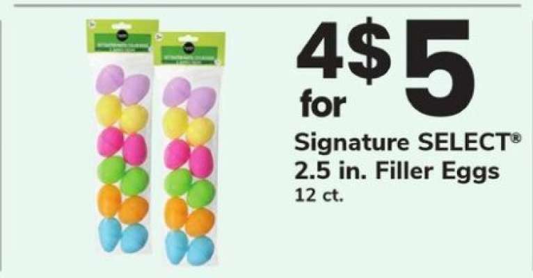 Signature SELECT 2.5 in. Filler Eggs