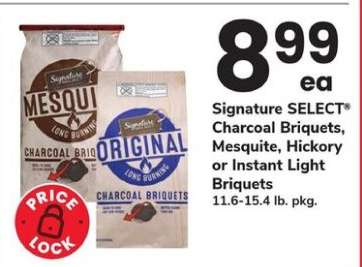 Signature Select Charcoal Briquets