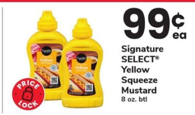 Signature SELECT Yellow Squeeze Mustard