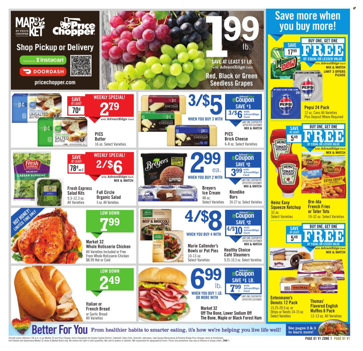Price Chopper ad - 03/22/2026 - 03/28/2026. Page 1