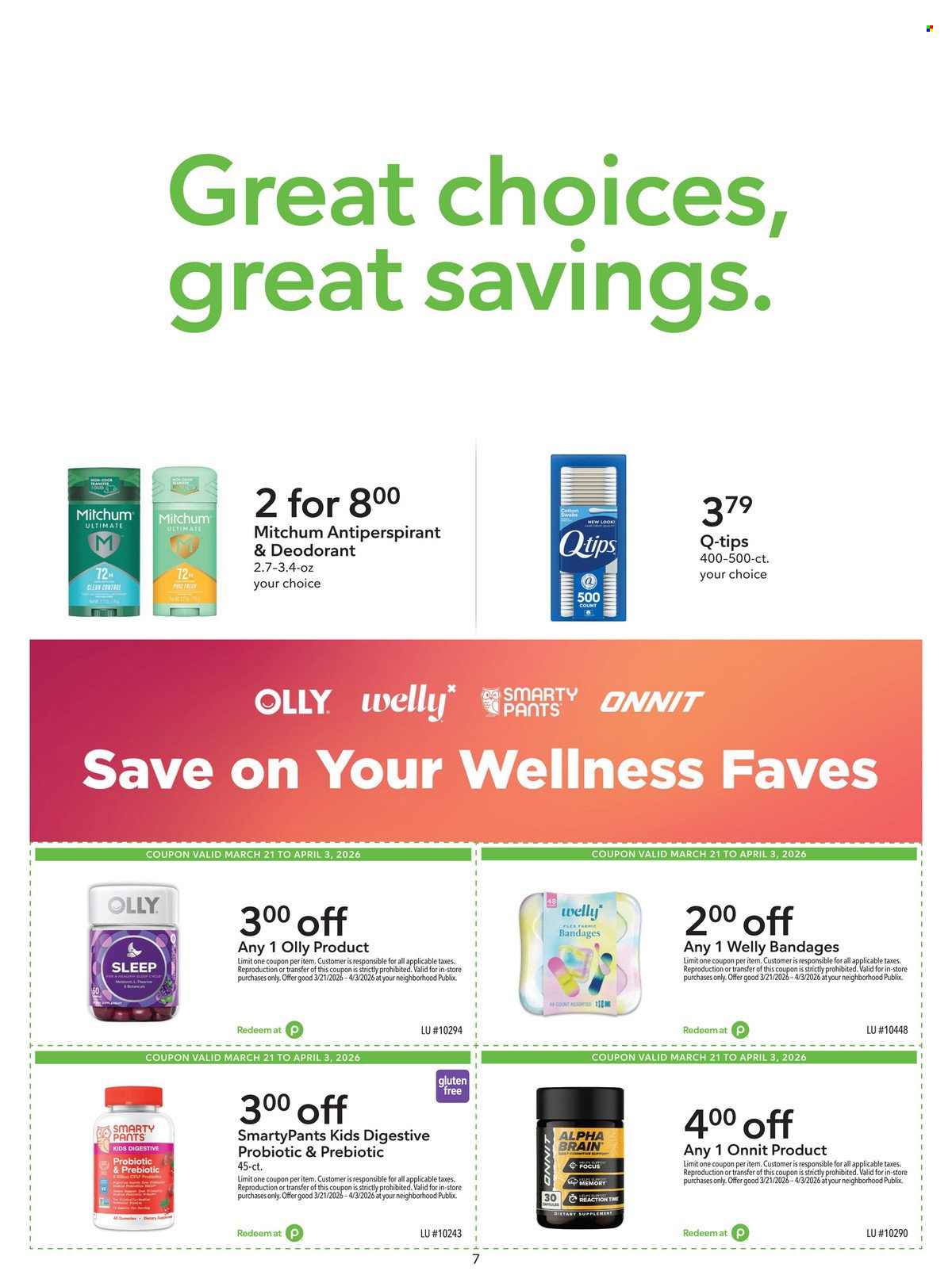 Publix ad - 03/21/2026 - 04/03/2026. Page 7