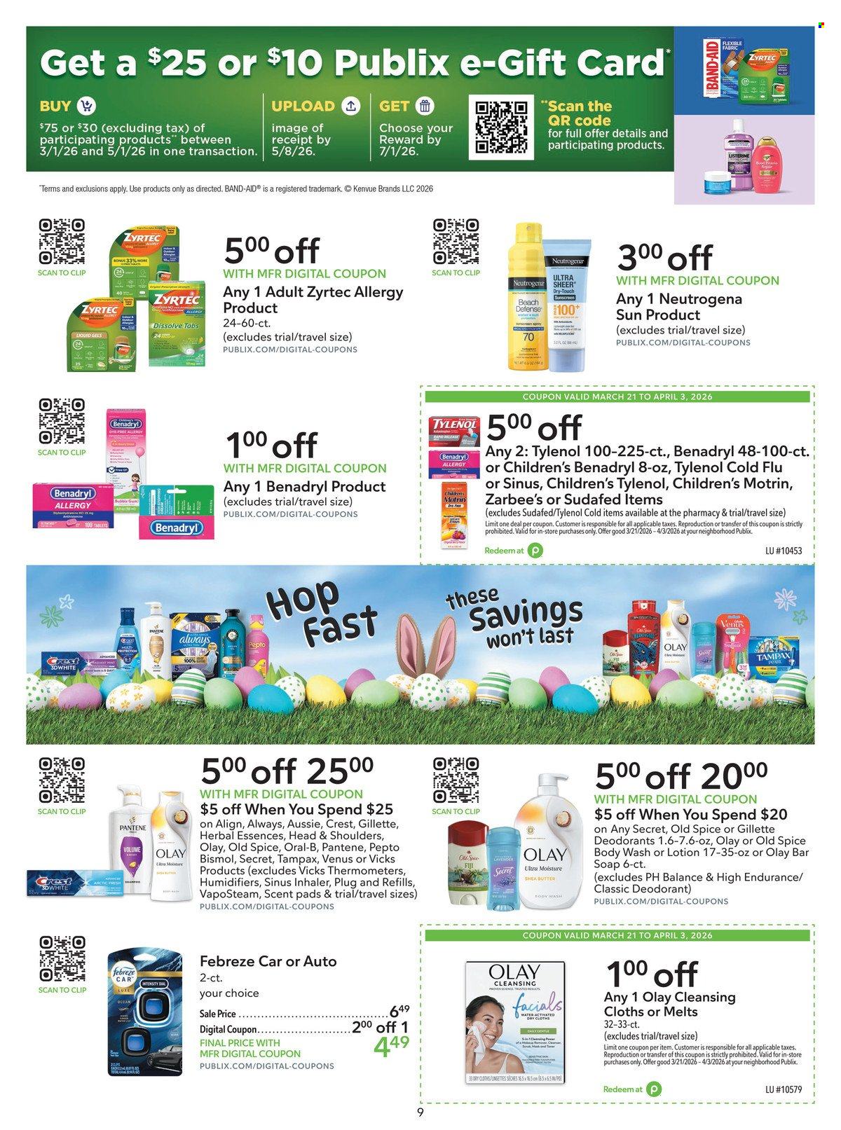 Publix ad - 03/21/2026 - 04/03/2026. Page 9