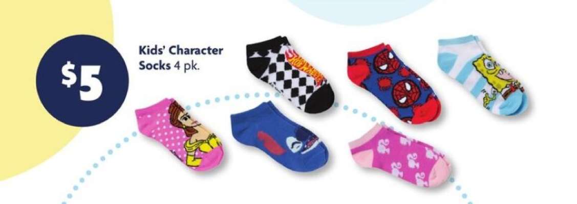 Kids' Character Socks