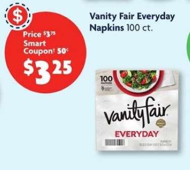 Vanity Fair Everyday Napkins