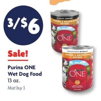 Purina One Wet Dog Food