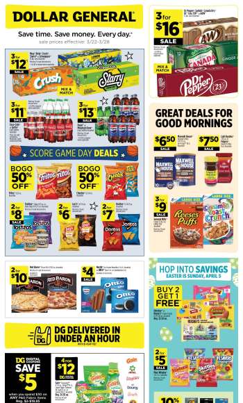 Dollar General Flyer - 03/22/2026 - 03/28/2026.