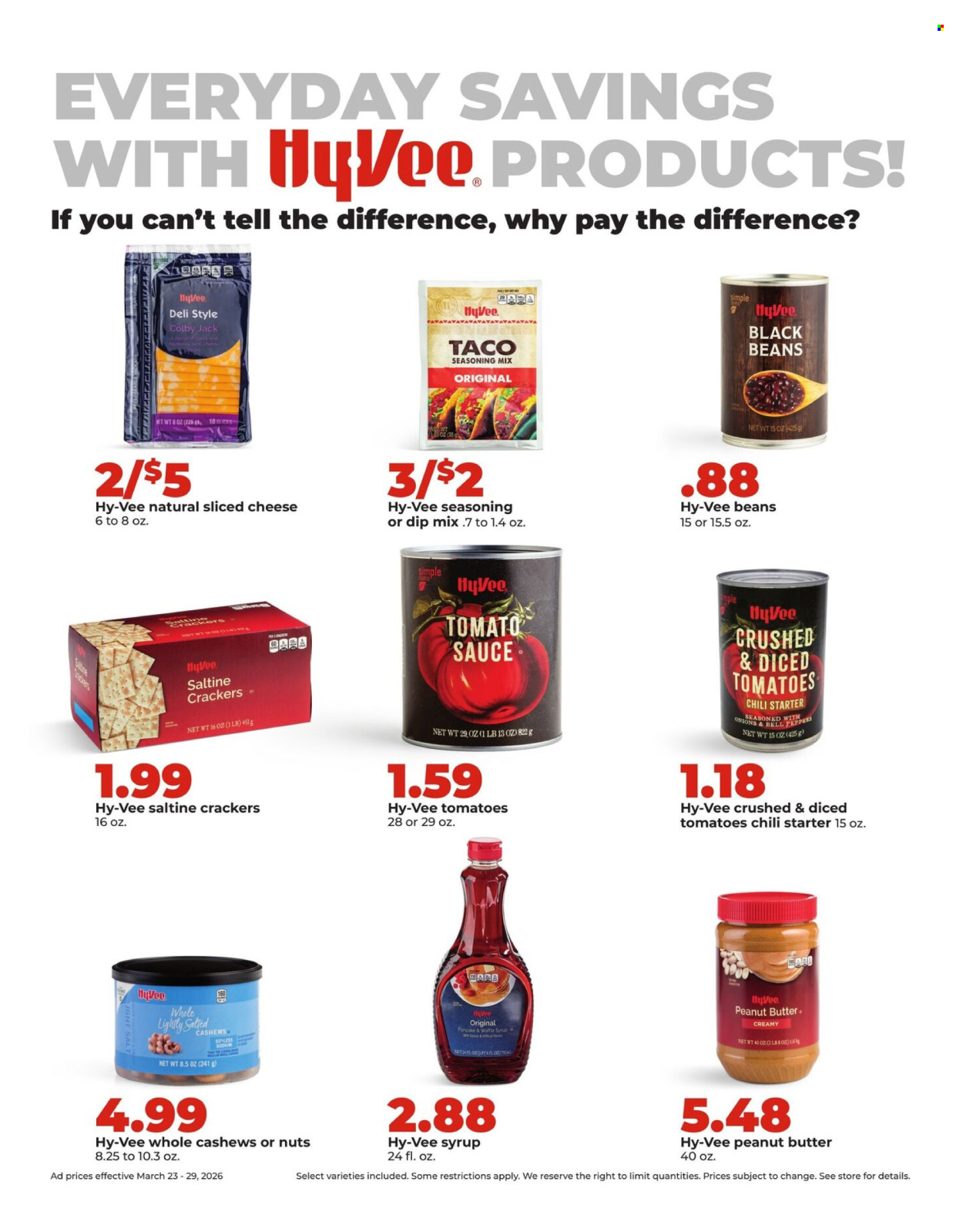 Hy-Vee ad - 03/23/2026 - 03/29/2026. Page 19