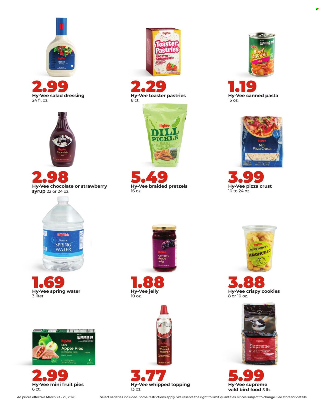 Hy-Vee ad - 03/23/2026 - 03/29/2026. Page 20