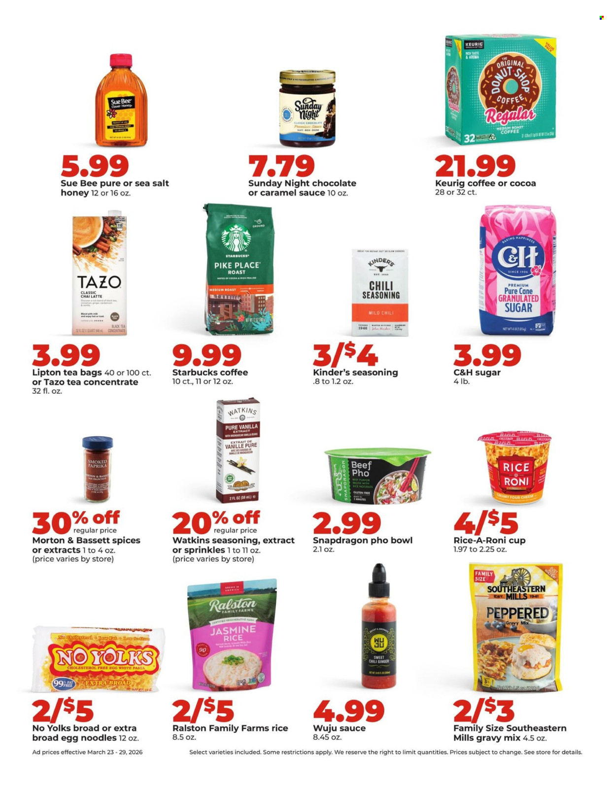 Hy-Vee ad - 03/23/2026 - 03/29/2026. Page 23