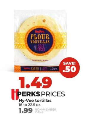 Hy-Vee Tortillas