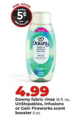 Downy fabric rinse
