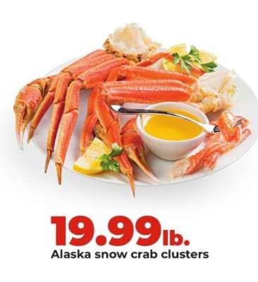 Alaska snow crab clusters