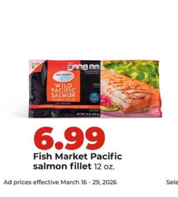 Fish Market Pacific salmon fillet