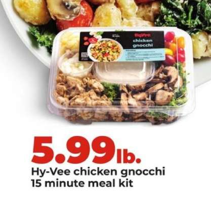 Hy-Vee chicken gnocchi