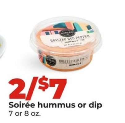 Soirée hummus or dip