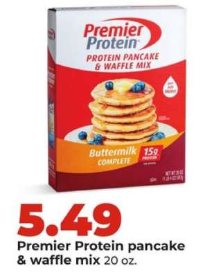 Premier Protein pancake & waffle mix