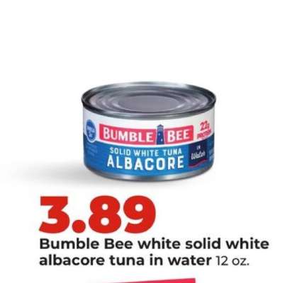 Bumble Bee Solid White Tuna Albacore