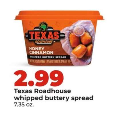Texas Roadhouse whipped buttery spread