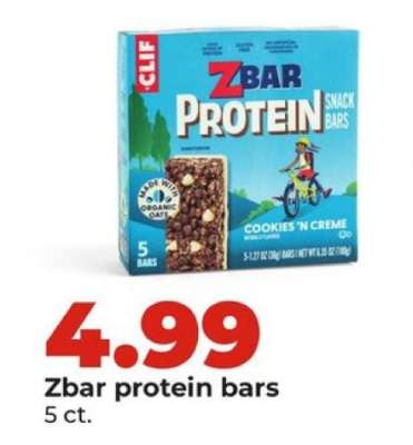 Zbar protein bars