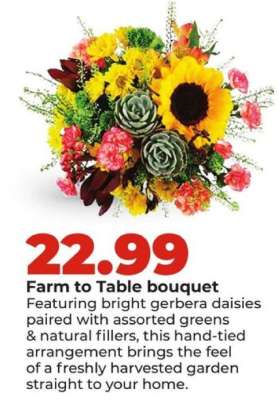 Farm to Table bouquet