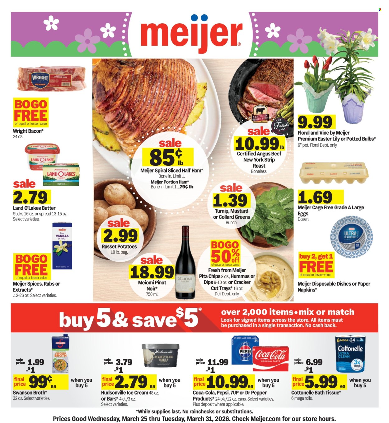 Meijer ad - 03/25/2026 - 03/31/2026. Page 1