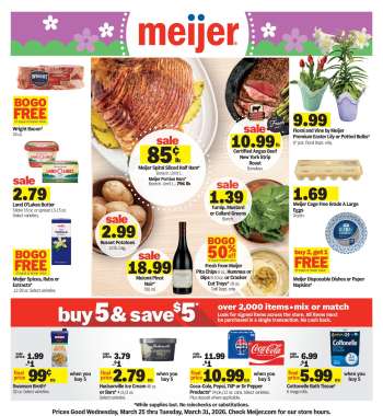 Meijer Flyer - 03/25/2026 - 03/31/2026.