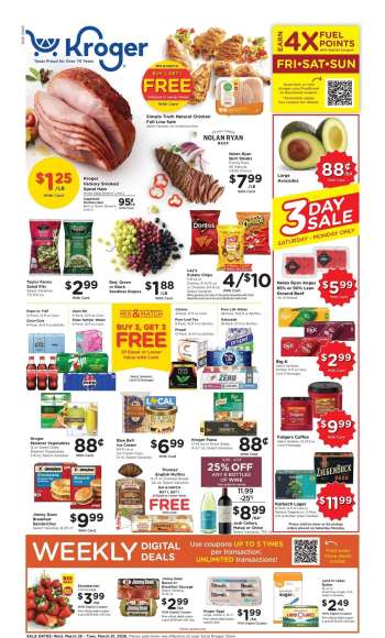Kroger Flyer - 03/25/2026 - 03/31/2026.