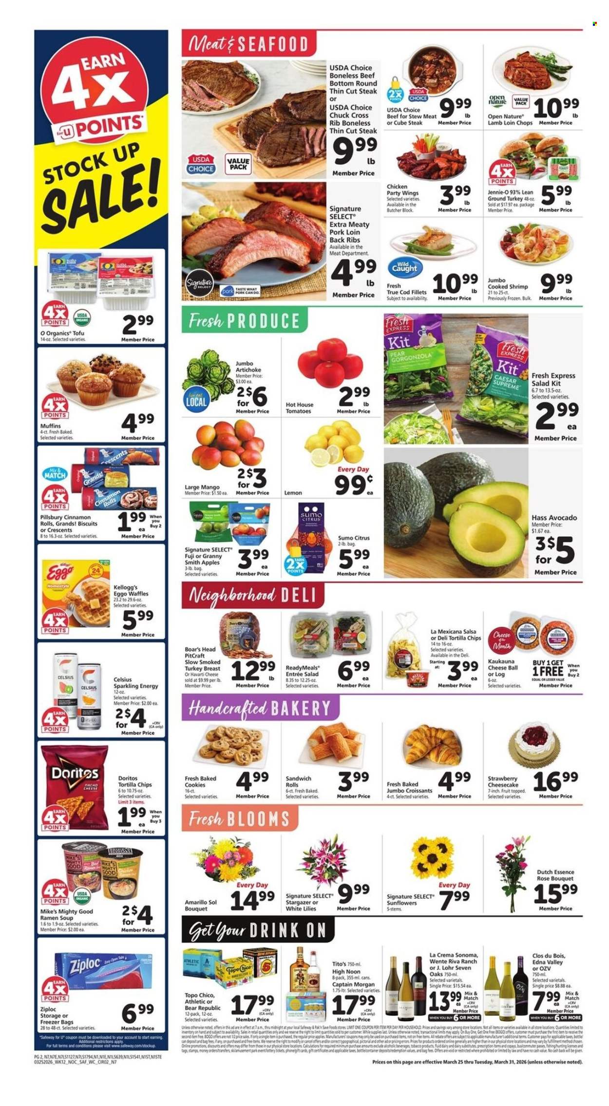 Safeway ad - 03/25/2026 - 03/31/2026. Page 2