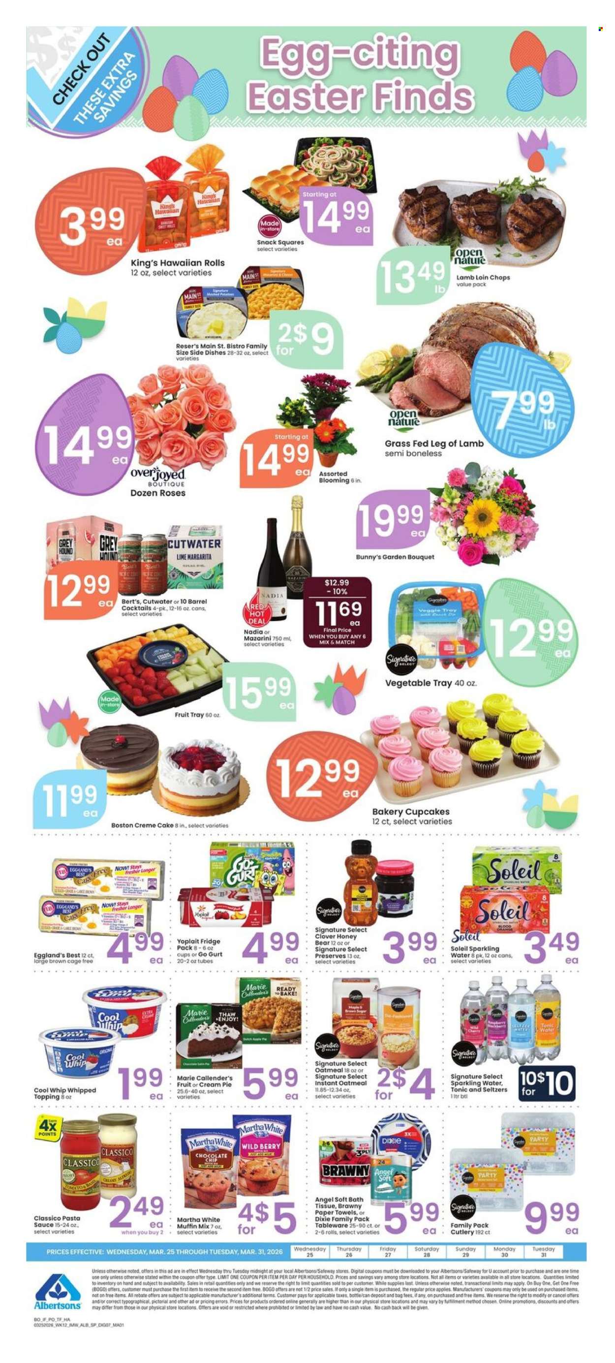 Albertsons ad - 03/25/2026 - 03/31/2026. Page 1
