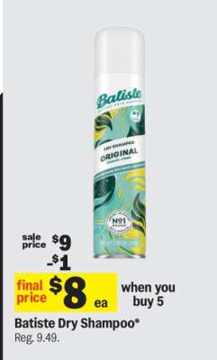 Batiste Dry Shampoo*