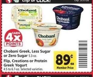 Chobani Greek Yogurt