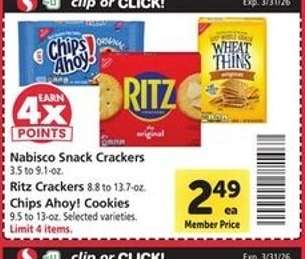 Nabisco Snack Crackers