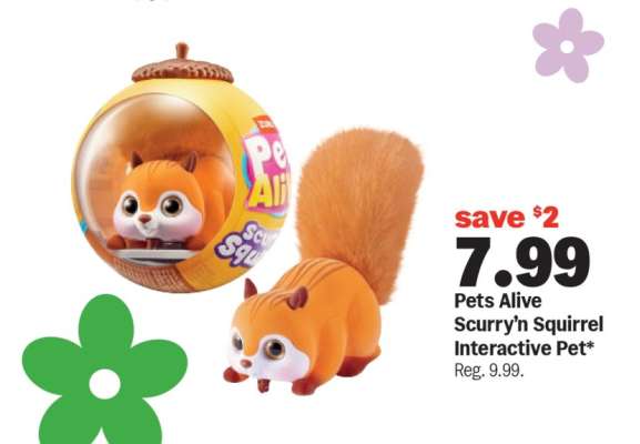 Pets Alive Scurry'n Squirrel Interactive Pet