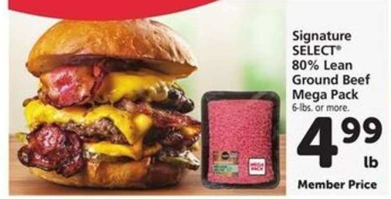Signature SELECT 80% Lean Ground Beef Mega Pack