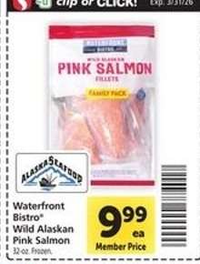 Waterfront BISTRO Wild Alaskan Pink Salmon