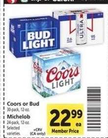 Coors or Bud