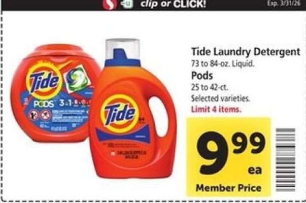 Tide Laundry Detergent