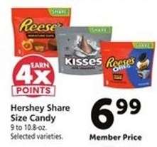 Hershey Share Size Candy*